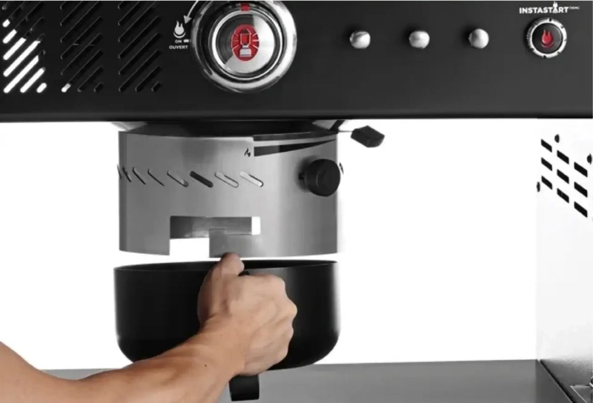 Coleman Revolution Dual Fuel Gas & Charcoal BBQ Black Gloss