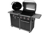 Coleman Revolution Dual Fuel Gas & Charcoal BBQ Black Gloss