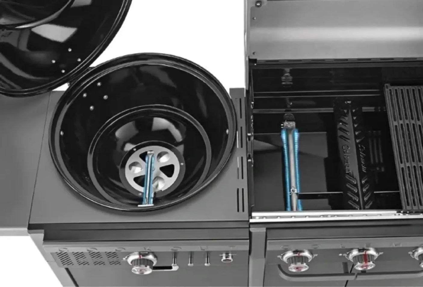 Coleman Revolution Dual Fuel Gas & Charcoal BBQ Black Matte