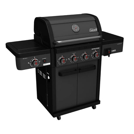 Coleman Revolution 4 Burner BBQ w/Side Burner Black Matte REV4BMA — image 2