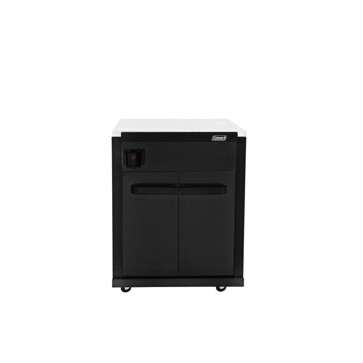 Coleman Revolution 4 Burner Kitchen with Storage (No Drawer) and Fridge Modules - Matt Black — image 3