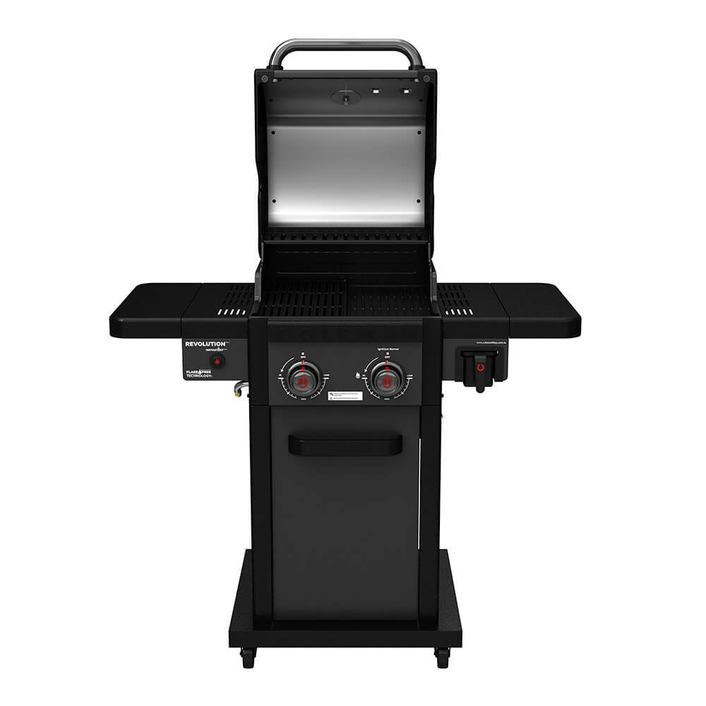 Coleman Revolution 2 Burner BBQ w/Folding Shelves Black Matte REV2BMA — image 3