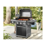 Coleman Revolution 3 Burner Gas BBQ w/ Side Stove Black REV3BGL — image 3