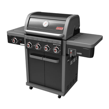 Coleman Revolution 4 Burner BBQ w/Side Burner Black Gloss REV4BGL — image 3