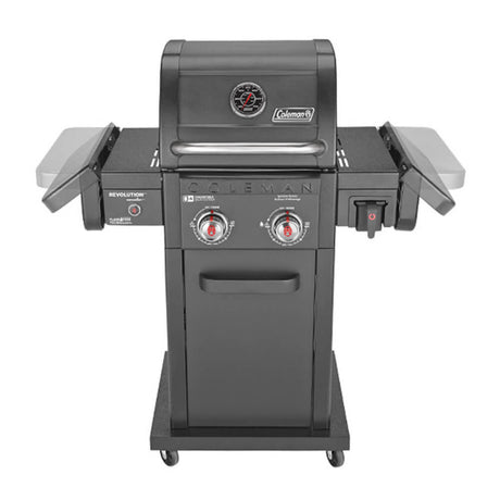 Coleman Revolution 2 Burner BBQ w/Folding Shelves Black Matte REV2BMA — image 4