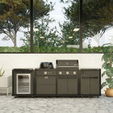 Coleman Revolution Dual Fuel Kitchen with Storage (No Drawer) and Fridge Modules - Matt Black — image 6