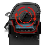 Coleman Pro Series 5-Burner BBQ on Cart — Matte Black — image 6