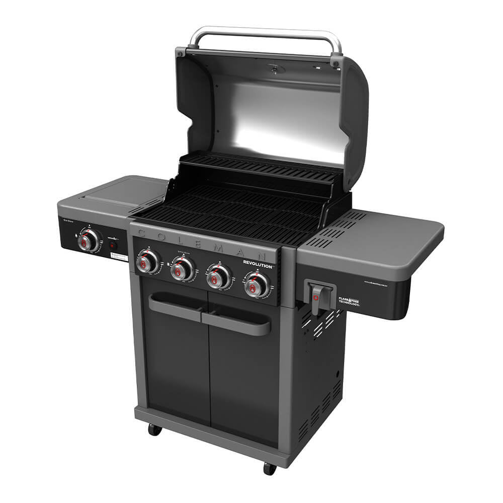 Coleman Revolution 4 Burner BBQ w/Side Burner Black Gloss REV4BGL — image 6