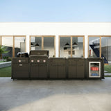 Coleman Revolution Dual Fuel Kitchen with Sink Fridge and Storage Modules - Matt Black — image 7