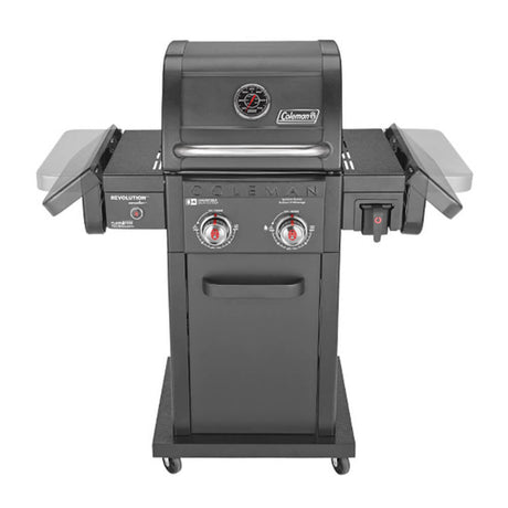Coleman Revolution 2 Burner BBQ w/Folding Shelves Black Gloss REV2BGL — image 7