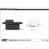 Coleman Pro Series 5 Burner Kitchen with Storage Module - Matt Black — image 8