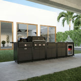 Coleman Revolution Dual Fuel Kitchen with Sink Fridge and Storage Modules - Matt Black — image 8