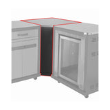 Coleman Pro Series 5 Burner Kitchen with Fridge Corner and Storage Module - Matt Black — image 9