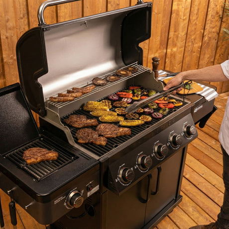 Coleman Pro Series 5-Burner BBQ on Cart — Matte Black — image 10