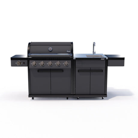 Coleman Pro Series 5 Burner Kitchen with Sink Module - Matt Black — image 1