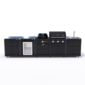 Coleman Revolution Dual Fuel Kitchen with Sink Fridge and Storage Modules - Matt Black — image 1